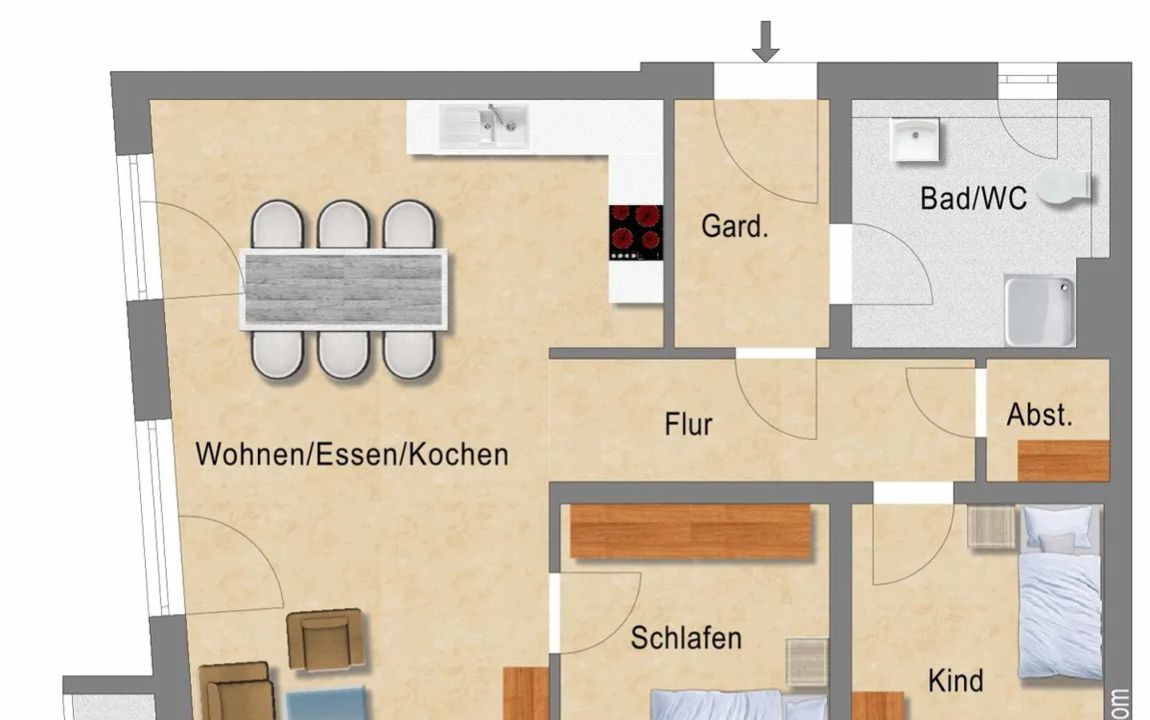 3-Zimmer-Eigentumswohnungen KfW 40 Plus Standard in Deggendorf